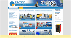 Desktop Screenshot of fj-tec.net